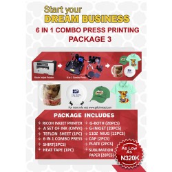 BUSINESS PACKAGE 3 MULTI-FUNCTIONAL HEAT PRESS 6 IN 1