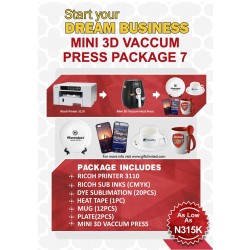 BUSINESS PACKAGE 7 3D MINI VACUUM HEAT PRESS